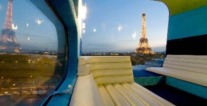 Dormir junto a la torre Eiffel