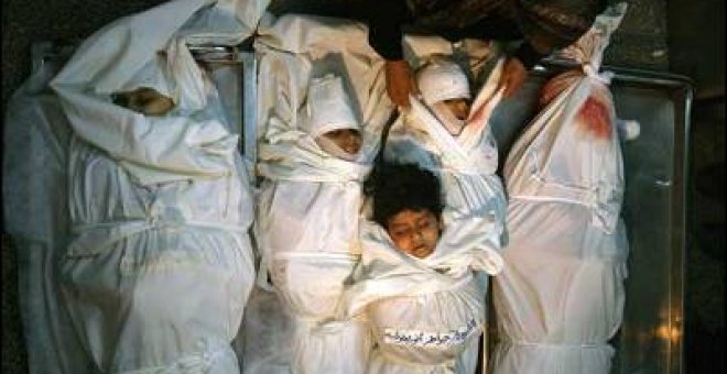 Las bombas israelíes matan a cinco hermanas