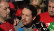 Pablo Iglesias: "No tiene que venir ningún alemán a decirnos qué tenemos que votar"