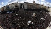 Una manifestación multitudinaria que marca "un hito en la democracia de España"