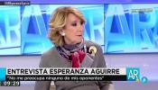 Aguirre asegura ahora que está dispuesta a pactar con Podemos