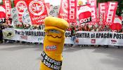 Los sindicatos convocan tres días de huelga en Correos en víspera de las elecciones
