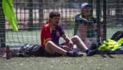 Pablo Iglesias desempolva las botas de fútbol en la jornada de reflexión