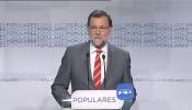 Mariano Rajoy: "La victoria del PP es incuestionable"