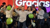 Celebración repartida en el súperdomingo electoral de Argentina