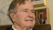 El expresidente de EEUU George H.W. Bush, hospitalizado tras romperse una vértebra a causa de una caída