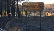 Estabilizan el fuego en Sierra de Gata