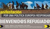 Varias manifestaciones en ciudades españolas urgirán una solución rápida y eficaz para la crisis de los refugiados