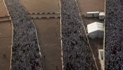 La masiva peregrinación a La Meca