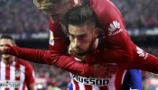 Carrasco y Jackson desbordan al Valencia y ponen al Atlético tercero