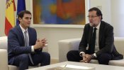 Rivera hablará con Sánchez después de su encuentro con Rajoy