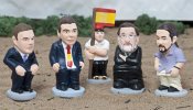 Los nuevos 'caganers': Pedro Sánchez, Manuela Carmena, y el pájaro de Twitter