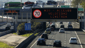 El Ayuntamiento de Madrid limita la velocidad a 70 km/h en M-30 y accesos por contaminación