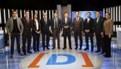 PSOE y Podemos superan a los derechizados PP y Ciudadanos en un debate a nueve muy rígido