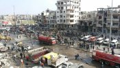 El Estado Islámico mata al menos 120 civiles en varios atentados en Damasco y Homs