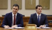 Ciudadanos advierte al PSOE de que se replanteará su voto a Sánchez si se modifica el acuerdo