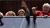 Dilma Rousseff visita a Lula para expresarle su solidaridad