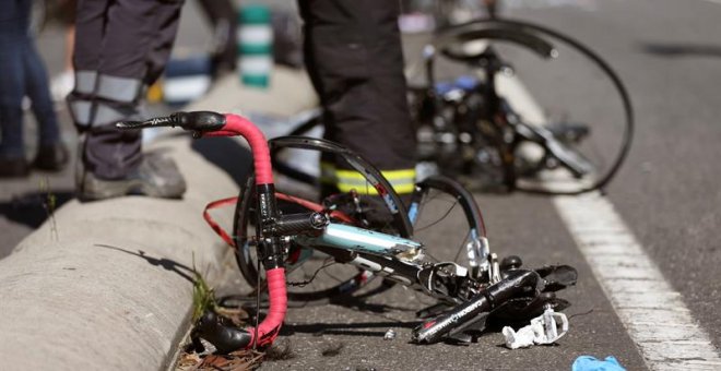 Otra conductora ebria atropella a seis ciclistas en una carretera de Tarragona