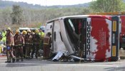 La Generalitat achaca a un "error humano" la causa del accidente de autocar en Tarragona