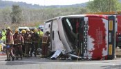 Los Mossos atribuyen al conductor del autobús siniestrado en Tarragona 13 delitos por homicidio imprudente