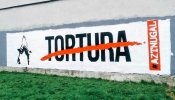 Detenido el portavoz de Sortu, junto a otras siete personas, por hacer una pintada contra la tortura