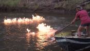 Un río australiano, en llamas por el 'fracking'