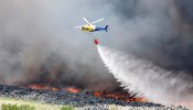 La Guardia Civil cree que el incendio del cementerio de neumáticos de Seseña podría ser intencionado