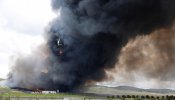 Los ecologistas denuncian que el incendio de Seseña emite contaminantes cancerígenos "que no se están midiendo"
