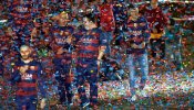 El Barça celebra un doblete con sabor a reivindicación