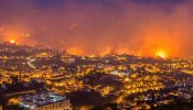 Tres fallecidos y 300 heridos por el incendio de la capital de Madeira