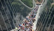 El puente de cristal más largo y alto del mundo