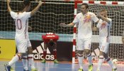 España camina hacia octavos tras remontar ante Azerbaiyán en el Mundial de fútbol sala