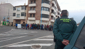 Cientos de personas denuncian la “presencia asfixiante” de la Guardia Civil en Alsasua