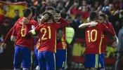 España cumple ante Macedonia sin acelerar