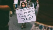 El mensaje en la pancarta de un niño, símbolo contra la política migratoria de Trump