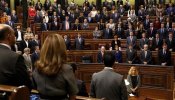 El Congreso guarda un minuto de silencio por la muerte de Barberá sin los diputados de Unidos Podemos