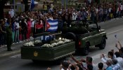 Los restos de Fidel Castro llegan a Santiago de Cuba, última parada de la Caravana de la Eternidad