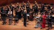 William Christie interrumpe el 'Mesías' de Handel en el Auditorio, desconcertado por un móvil