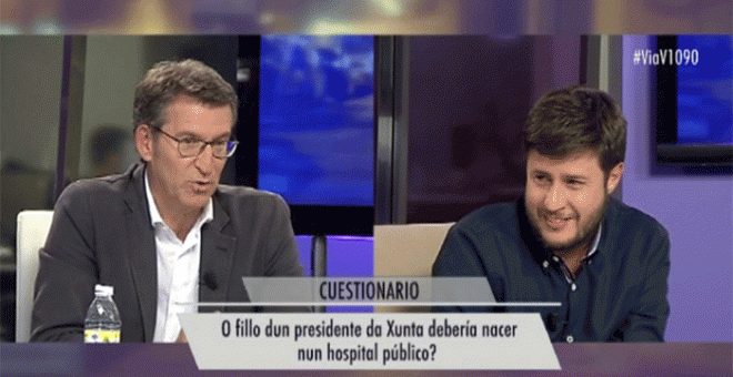 Cuando Feijóo decía que "el mejor sitio para parir era un hospital público"... antes de que su hijo naciera en uno privado