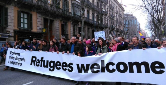 @volemacollir: "Cal un front comú en defensa de les persones migrants"