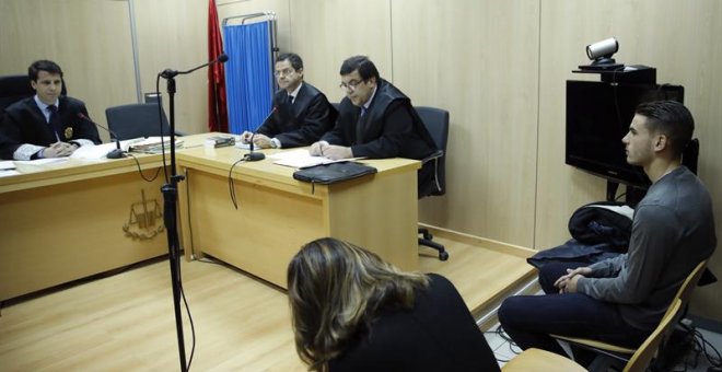 La Fiscalía rechaza el pacto del futbolista Lucas Hernández y su novia por maltrato