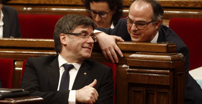 Puigdemont tampoco desmiente la reunión con Rajoy pero dice que no hay negociación