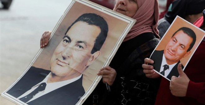 Mubarak, absuelto definitivamente por las muertes de manifestantes en 2011