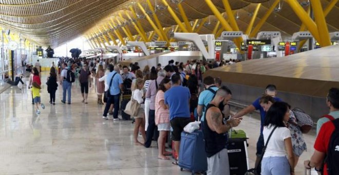 Crece un 8,3% el tráfico de pasajeros en Aena hasta septiembre, superando los 193 millones