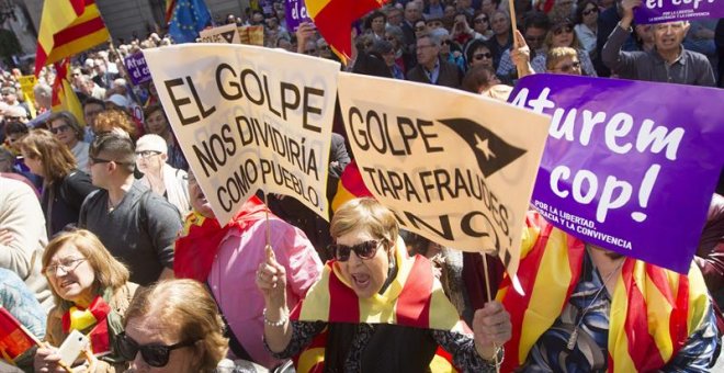 SCC crida de nou a la mobilització dels seus al carrer contra el sobiranisme