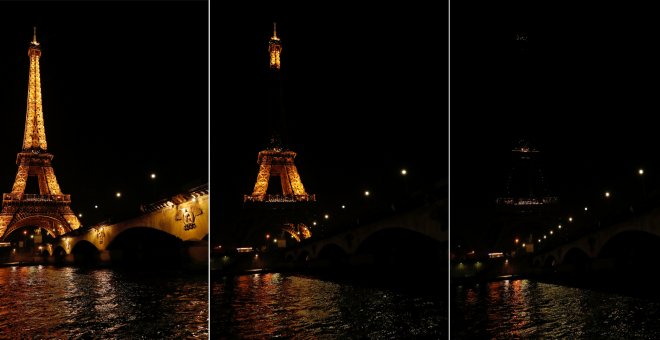 Las ciudades del mundo se apagan para celebrar la "Hora del Planeta"