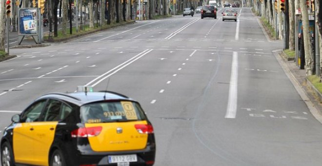 Vaga de taxis de 24 hores a Barcelona i desconvocatòria de la del metro