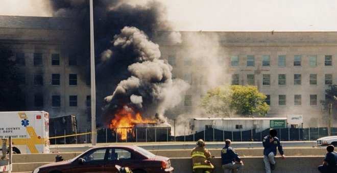 Las nuevas imágenes del atentado del 11-S en el Pentágono