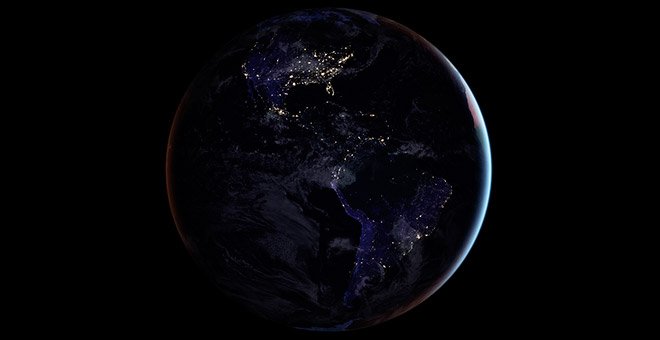 La NASA actualiza su mapa de las luces nocturnas de la Tierra