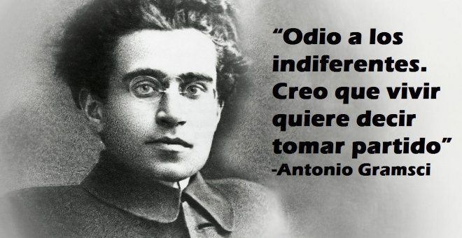 80 años de la muerte de Gramsci: "La indiferencia es el peso muerto de la historia"